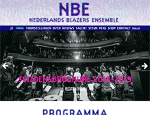Tablet Screenshot of nbe.nl