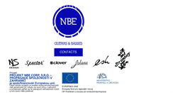 Desktop Screenshot of nbe.cz