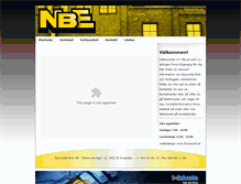 Tablet Screenshot of nbe.se